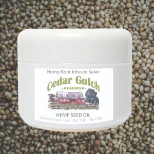 Hemp Seed Oil with Background